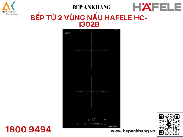Bếp điện 2 vùng nấu Hafele HC-R302D 536.61.670